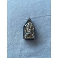 โหลดรูปภาพลงในเครื่องมือใช้ดูของ Gallery Thai Amulet Monk, Gold Leaf Coating, Antique Frame, Collectible Piec

