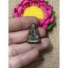 โหลดรูปภาพลงในเครื่องมือใช้ดูของ Gallery Buddhist Monk Inspired Thai Amulet Coin From Wat Bang Klan, Phichit Province 
T

