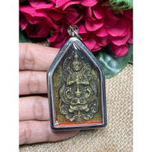 โหลดรูปภาพลงในเครื่องมือใช้ดูของ Gallery Thai Amulet Of Wes Suwan For Prosperity And Wealth, Cultural Keepsake 
Thai Amu
