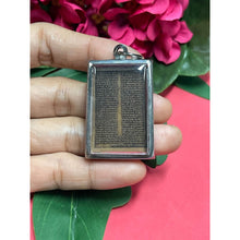 โหลดรูปภาพลงในเครื่องมือใช้ดูของ Gallery Thai Amulet Somdej Style Coin Buddhist Monk With Chants
