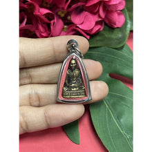 โหลดรูปภาพลงในเครื่องมือใช้ดูของ Gallery Thai Amulet Pendant Buddhist Monk Wat Takoh Stainless Steel Frame
