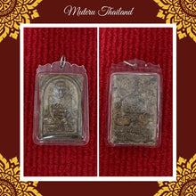 โหลดรูปภาพลงในเครื่องมือใช้ดูของ Gallery Buddhist Monk Inspired Thai Amulet With Water-Resistant Frame 
Thai Amulet Coin
