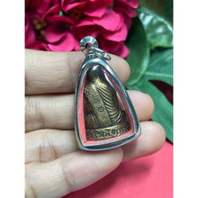 โหลดรูปภาพลงในเครื่องมือใช้ดูของ Gallery Thai Amulet Buddhist Monk With Stainless Steel Frame 
Thai Amulet C
