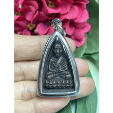 โหลดรูปภาพลงในเครื่องมือใช้ดูของ Gallery Thai Amulet Luang Pu Toad, Stainless Frame, Cultural Keepsake 
Thai
