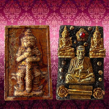 โหลดรูปภาพลงในเครื่องมือใช้ดูของ Gallery Thai Amulet Somdej Style With Gemstones From Wat Phra Kaew, Collectible Piece
