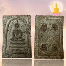 โหลดรูปภาพลงในเครื่องมือใช้ดูของ Gallery Thai Amulet Somdej Style By Buddhist Monk Wat Krupra Kaew Betel Nut Material 
T
