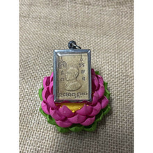 โหลดรูปภาพลงในเครื่องมือใช้ดูของ Gallery Thai Amulet Somdej Style Buddhist Monk Wat Rai King 2514 Stainless F
