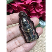 โหลดรูปภาพลงในเครื่องมือใช้ดูของ Gallery Thai Amulet Of Tawaesak Surakhan, Cultural Keepsake, Metal Brass Edition 
Thai
