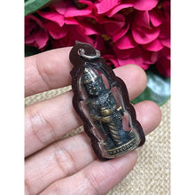 โหลดรูปภาพลงในเครื่องมือใช้ดูของ Gallery Thai Amulet Of Tawaesak Surakhan, Cultural Keepsake, Metal Brass Edition 
Thai
