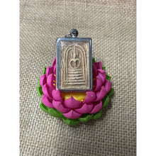 โหลดรูปภาพลงในเครื่องมือใช้ดูของ Gallery Thai Amulet Somdej Style Base 3 Layers Buddhist Monk Wat Chaloklam

