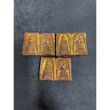 โหลดรูปภาพลงในเครื่องมือใช้ดูของ Gallery Thai Amulet Somdej Style Twin From Wat Wang Na With Gemstone Accents 
Thai Amul
