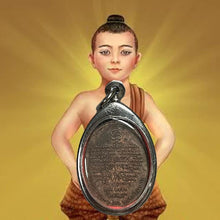 โหลดรูปภาพลงในเครื่องมือใช้ดูของ Gallery Thai Amulet Of Wat Jadeey, Child Monk, Cultural Keepsake 
Thai Amul
