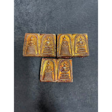 โหลดรูปภาพลงในเครื่องมือใช้ดูของ Gallery Thai Amulet Somdej Style Twin From Wat Wang Na With Gemstone Accents 
Thai Amul
