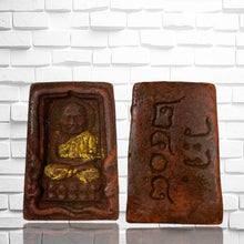 โหลดรูปภาพลงในเครื่องมือใช้ดูของ Gallery Thai Amulet Luang Pu Toad, Wooden Matchbox, Wat 2408, Cultural Keeps
