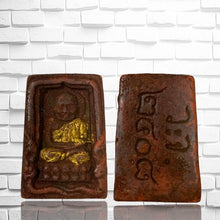 โหลดรูปภาพลงในเครื่องมือใช้ดูของ Gallery Thai Amulet Luang Pu Toad, Wooden Matchbox, Wat 2408, Cultural Keeps

