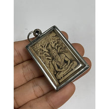 โหลดรูปภาพลงในเครื่องมือใช้ดูของ Gallery Buddhist Monk Inspired Thai Amulet In Stainless Steel Frame 
Thai Amulet Coin O
