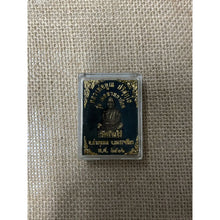 โหลดรูปภาพลงในเครื่องมือใช้ดูของ Gallery Thai Amulet Buddhist Monk, 1993 Wat Ban Rai Edition, Large Size, Gol
