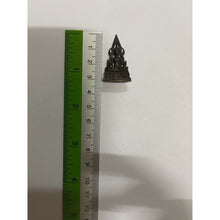 โหลดรูปภาพลงในเครื่องมือใช้ดูของ Gallery Thai Amulet In Blackened Brass, 2.8-3Cm, Wat Ceremony Edition, Cultural Keepsake
