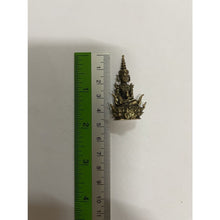 โหลดรูปภาพลงในเครื่องมือใช้ดูของ Gallery Thai Amulet In Brass, Wat Ceremony Edition, Buddhist Monk
