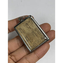โหลดรูปภาพลงในเครื่องมือใช้ดูของ Gallery Buddhist Monk Inspired Thai Amulet In Stainless Steel Frame 
Thai Amulet Coin O
