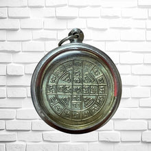 โหลดรูปภาพลงในเครื่องมือใช้ดูของ Gallery Thai Amulet Coin Buddhist Monk Wat Pradu Chimphlee Gold Plated 2512
