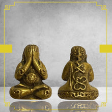 โหลดรูปภาพลงในเครื่องมือใช้ดูของ Gallery Thai Amulet Luang Pu Mun, Brass Material, Cultural Keepsake 
Thai A
