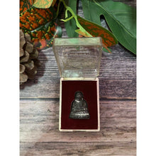 โหลดรูปภาพลงในเครื่องมือใช้ดูของ Gallery Buddhist Monk Inspired Thai Amulet Coin Wat Klongkaram 1985 Original Box 
Thai
