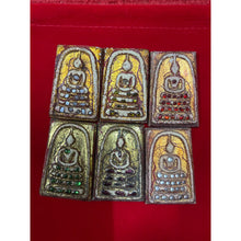 โหลดรูปภาพลงในเครื่องมือใช้ดูของ Gallery Thai Amulet Somdej Style With Sacred Powder And Gold Leaf Finish 
Thai Amulet S
